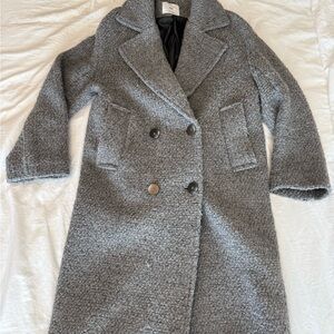 Mango Gray Teddy Jacket
